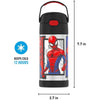 Garrafa Térmica Infantil Thermos Foogo Homem Aranha 350ML - Thermos Babytunes