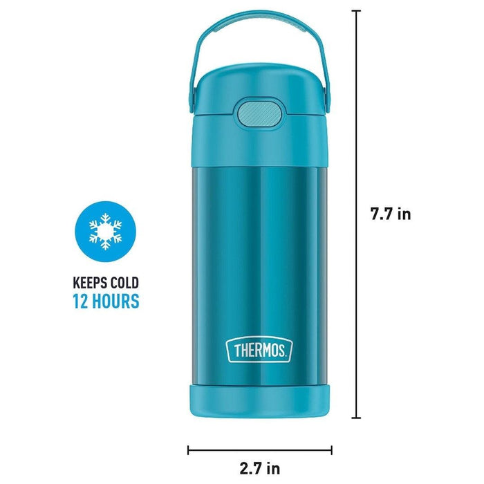 
    Garrafa Térmica Infantil Thermos Foogo Turquesa 350ML - Thermos Babytunes
  
