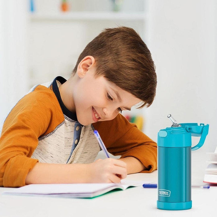 
    Garrafa Térmica Infantil Thermos Foogo Turquesa 350ML - Thermos Babytunes
  