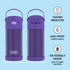 Garrafa Térmica Infantil Thermos Foogo Roxa 350ML - Thermos Babytunes
