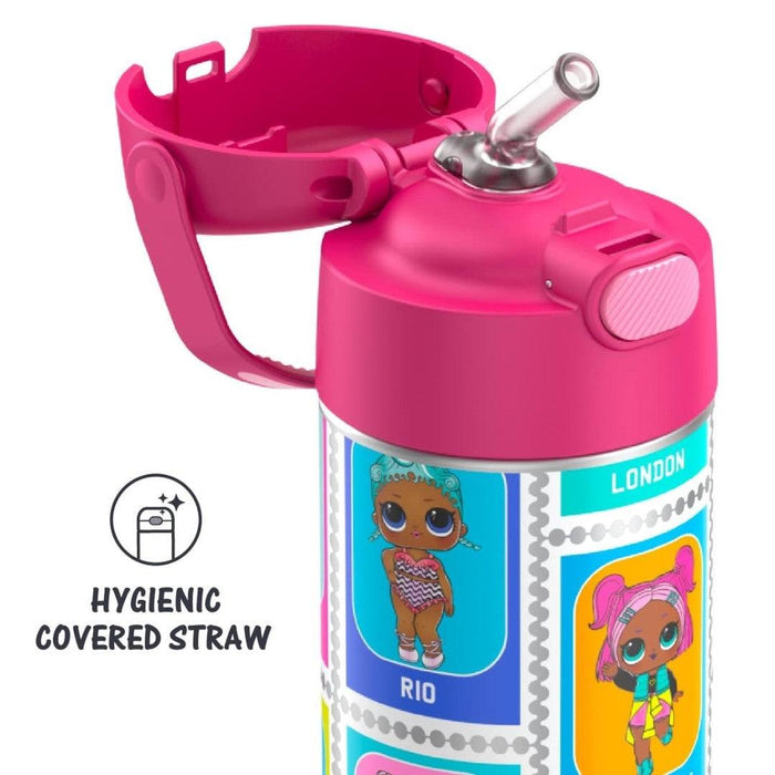 
    Garrafa Térmica Infantil Thermos Foogo L.O.L Surprise Rosa 350ML - Thermos Babytunes
  