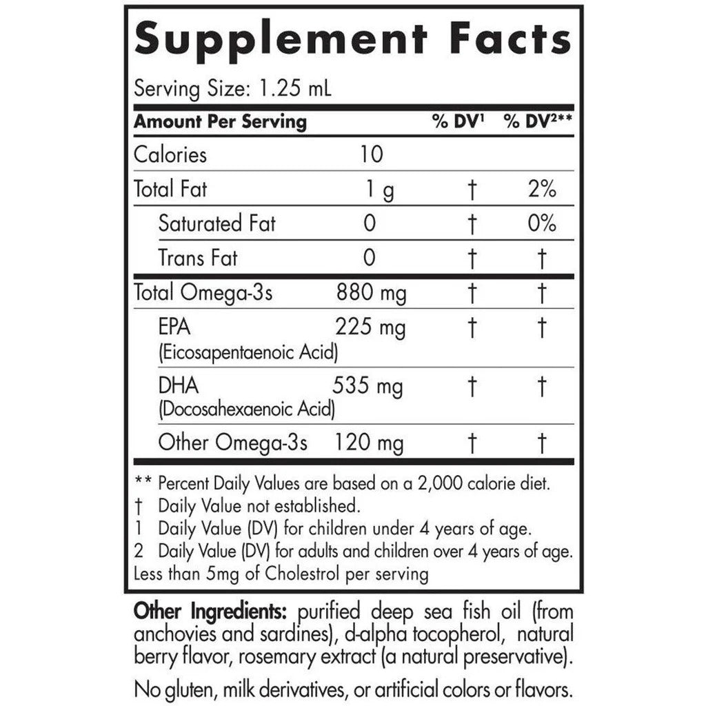 kit 2 Vitamina Nordic Naturals Children's Dha Xtra