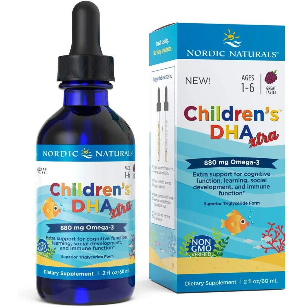 kit 2 Vitamina Nordic Naturals Children's Dha Xtra