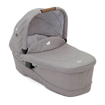 Carrinho De Bebê Joie Combo Versatrax E Cinza Pebble - Inclui Moisés Ramble