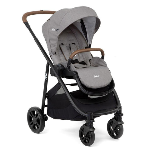 Carrinho De Bebê Joie Combo Versatrax E Cinza Gray Flannel - Joie Babytunes