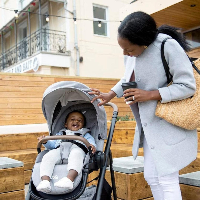 
    Carrinho De Bebê Joie Combo Versatrax E Cinza Pebble - Joie Babytunes
  