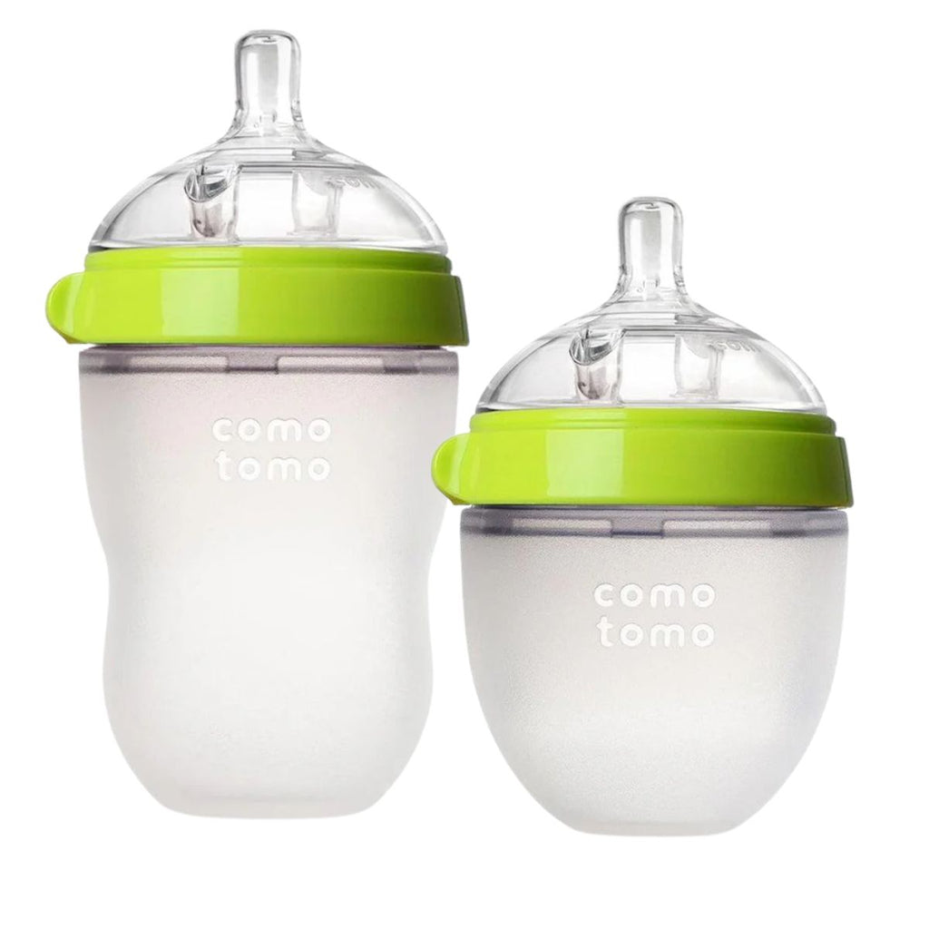 Kit Mamadeiras Comotomo 4 Peças 250ml e 150ml Kit Mamadeiras Comotomo com 2 mamadeiras 250ml e 2 mamadeiras 150ml