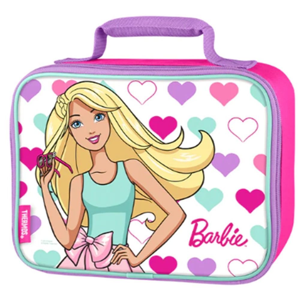 Lancheira Box Corações Barbie Thermos