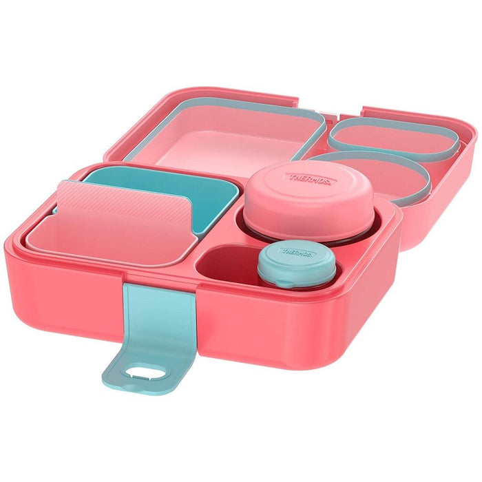
    Lancheira Thermos Infantil Com 8 Peças Peach - Thermos Babytunes
  