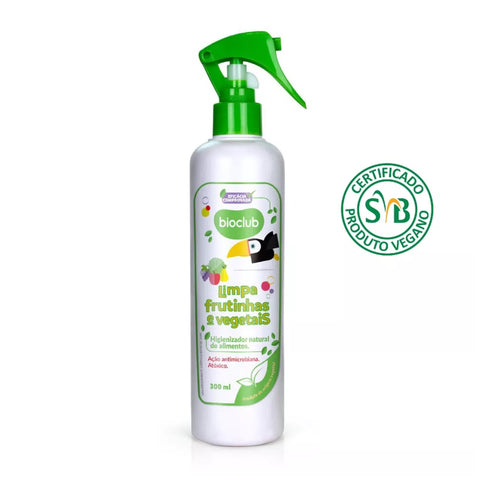 Higienizador Orgânico - Limpa Frutinhas e Vegetais Bioclub 300ML