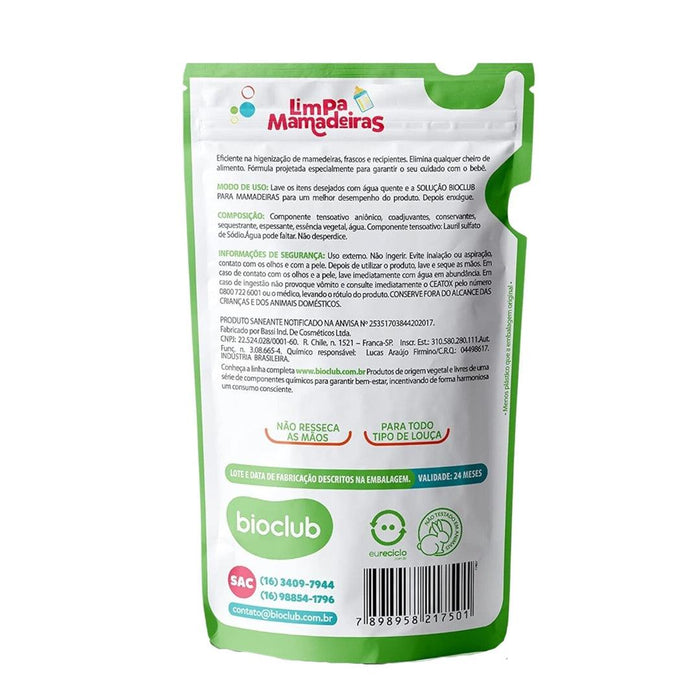 
    Refil Para Detergente de Mamadeiras Orgânico Bioclub 500ML - Bioclub Babytunes
  
