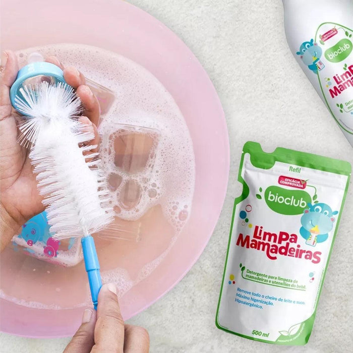 
    Refil Para Detergente de Mamadeiras Orgânico Bioclub 500ML - Bioclub Babytunes
  