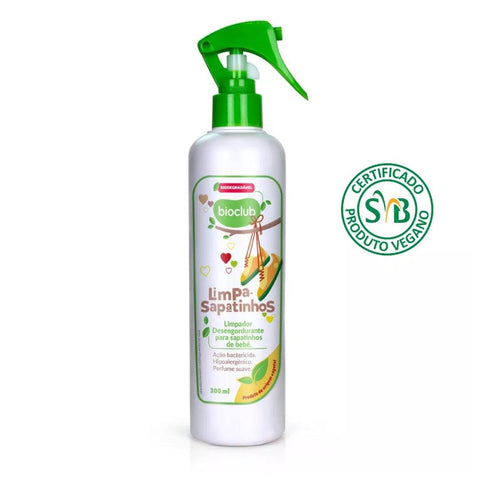 Higienizador de Calçados - Limpa Sapatinhos Bioclub 300ML - Bioclub Babytunes