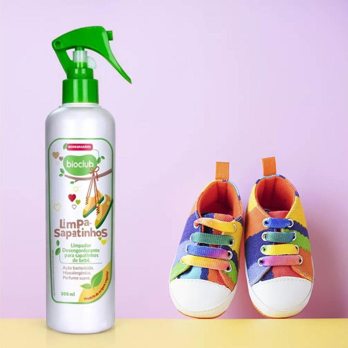 
    Higienizador de Calçados - Limpa Sapatinhos Bioclub 300ML - Bioclub Babytunes
  