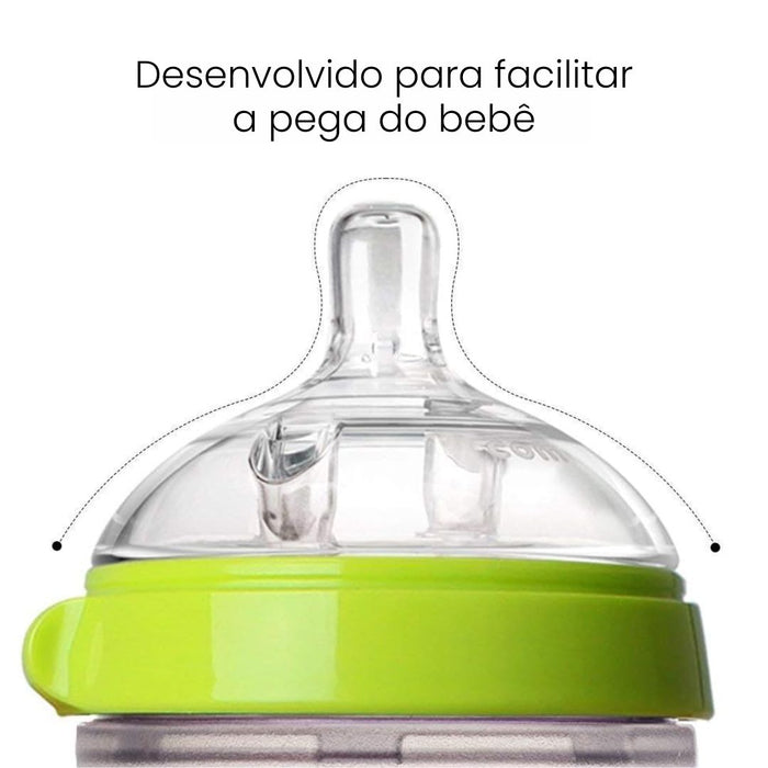 
    Kit Mamadeira Comotomo 2 Peças Verde 250ML
  