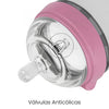 Kit Mamadeira Comotomo Rosa 250ML + Bico fluxo médio e Fluxo rápido