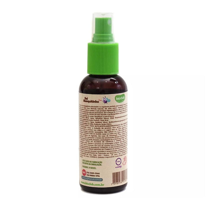 
    Repelente Natural Infantil - Sai Mosquitinho Bioclub 120ML - Bioclub Babytunes
  