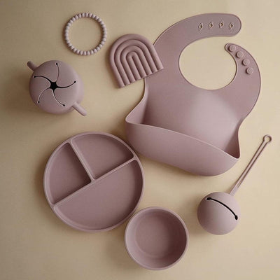 Porta Chupeta Infantil Mushie Soft Lilac - Limpeza e Manutenção