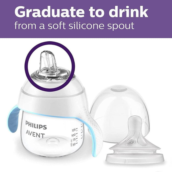 
    Copo De Treinamento Avent Pétala Transparente 6M+ 150ML - Philips Avent Babytunes
  