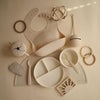 Porta Snack Infantil Mushie Ivory - Mushie Babytunes