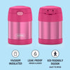 Pote Térmico Thermos Foogo Pink 290ML - Thermos Babytunes