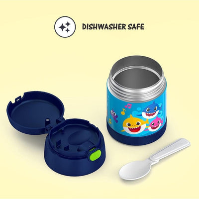 Pote Térmico Infantil Thermos Baby Shark 290ML - Durável Para Uso Diário