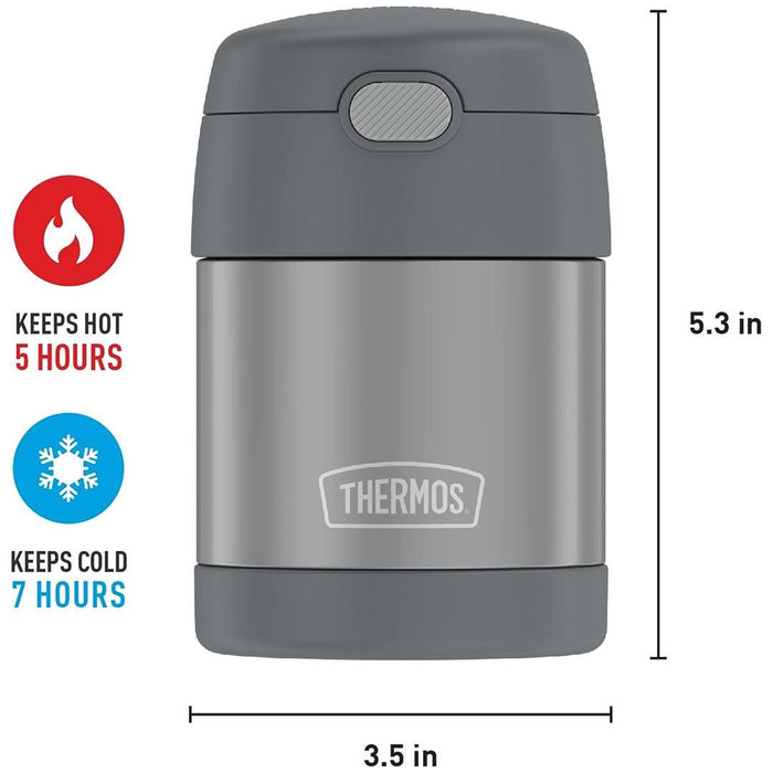 
    Pote Térmico Thermos Foogo Cinza 290ML - Thermos Babytunes
  