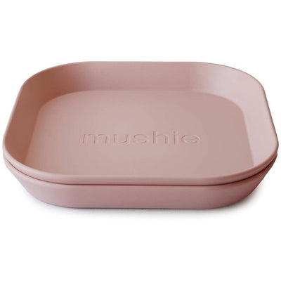 Kit de Pratos Infantil Mushie Blush - Material Seguro