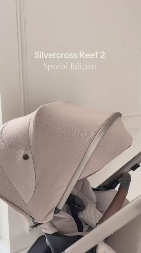 Carrinho De Bebê + Moisés Silver Cross Reef 2 Frappe Europa - BR