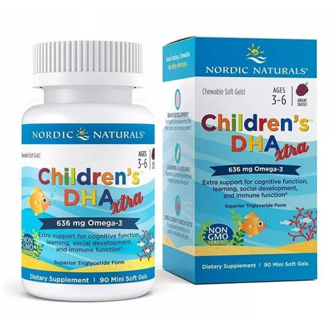 Suplemento Nordic Naturals Children's DHA 90 Gels - Nordic Naturals Babytunes