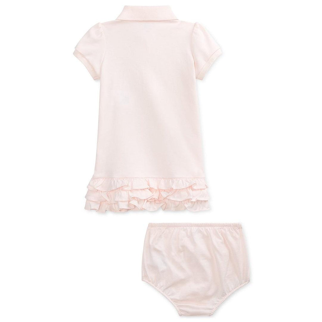Vestido Polo Ralph Lauren Baby Delicate Pink - Polo Ralph Lauren Babytunes
