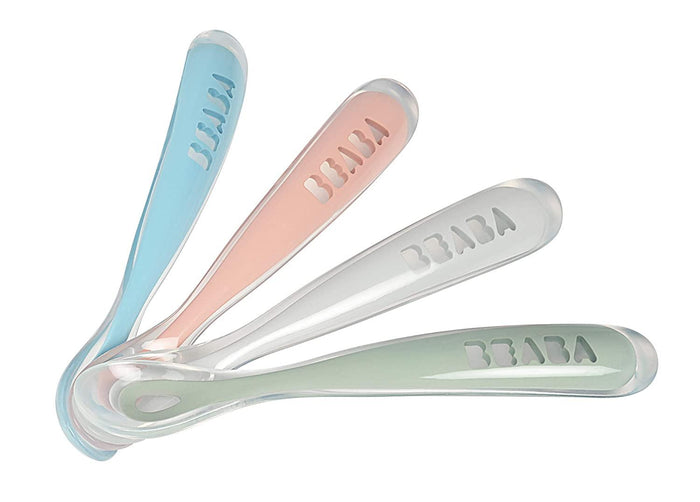 
    Kit de Colheres Infantil em Silicone Beaba 4 peças Rosa - Beaba Babytunes
  