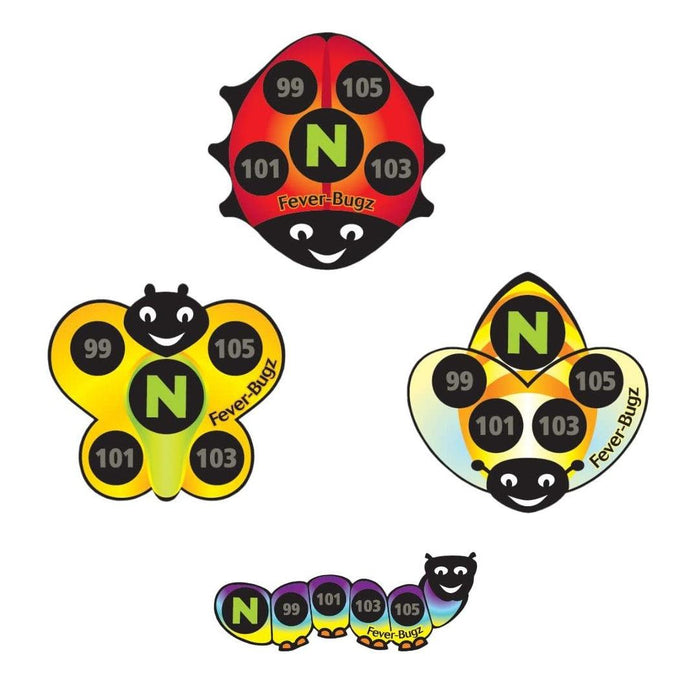 
    Adesivos Monitoradores De Febre Fever Bugz Physio Logic - Physio Logic Babytunes
  