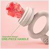Alimentador Infantil de Silicone + Mordedor Haakaa Rosa - Haakaa Babytunes
