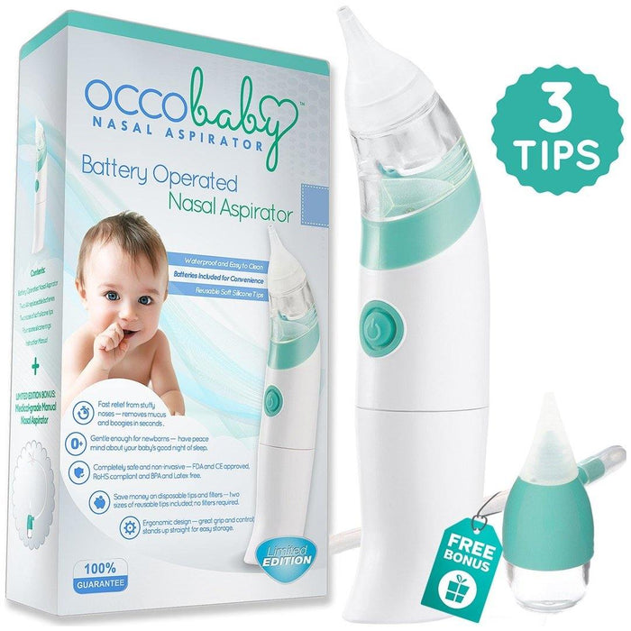 
    Aspirador Nasal Elétrico OCCObaby - OCCObaby Babytunes
  