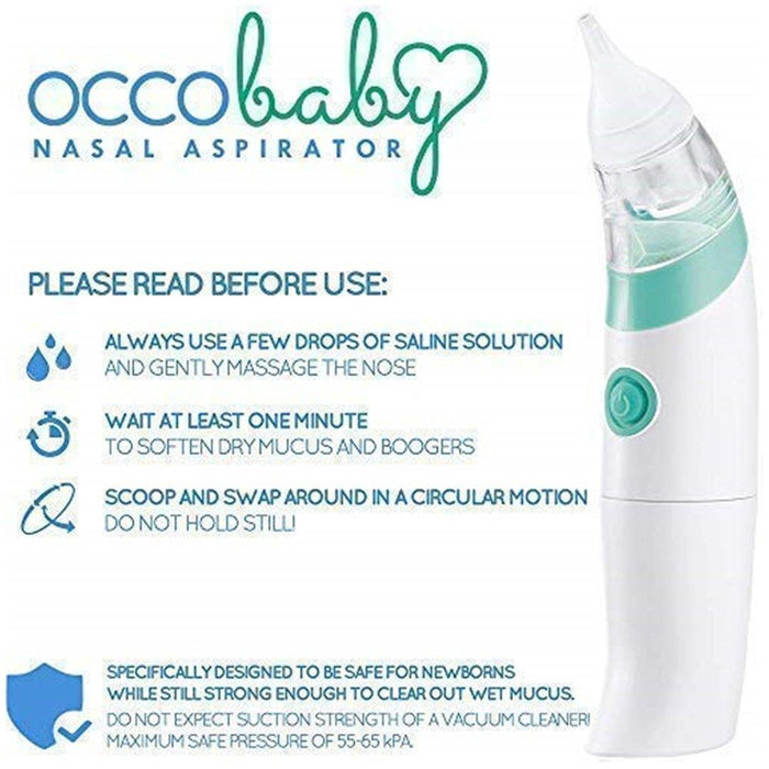 
    Aspirador Nasal Elétrico OCCObaby - OCCObaby Babytunes
  