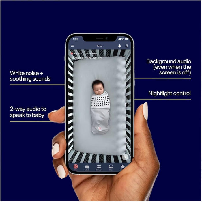 
    Babá Eletrônica Nanit Pro Com 2 Câmeras Branca - Nanit Babytunes
  
