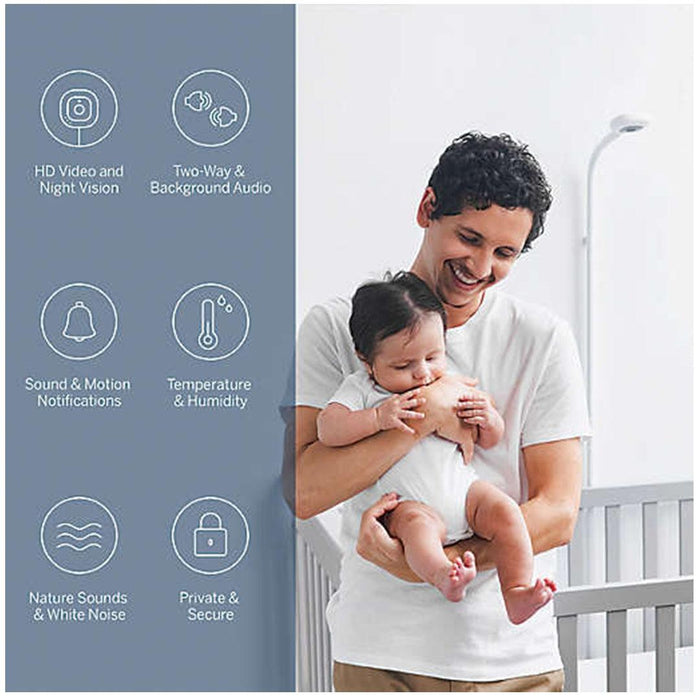
    Babá Eletrônica Nanit Pro Floor Stand HD Wifi - Nanit Babytunes
  