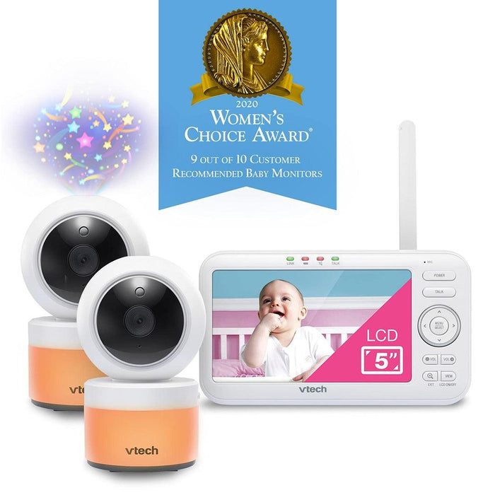 
    Babá Eletrônica VTech VM5463-2 Com 2 Câmeras Branca - vTech Babytunes
  