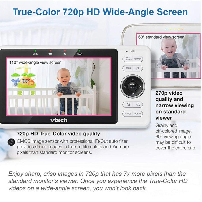 
    Babá Eletrônica VTech VM901 Wifi - vTech Babytunes
  