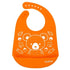 Babador De Silicone Kushies Bear Orange - Kushies Babytunes