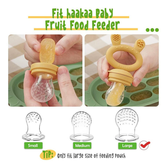 
    Bandeja de Silicone Para Congelar Alimento Infantil Haakaa Verde - Haakaa Babytunes
  