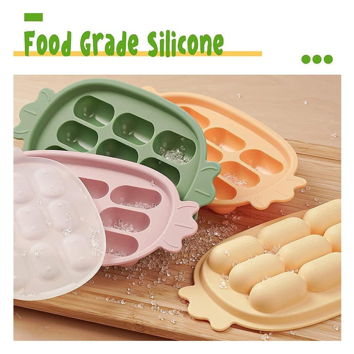 
    Bandeja de Silicone Para Congelar Alimento Infantil Haakaa Verde - Haakaa Babytunes
  
