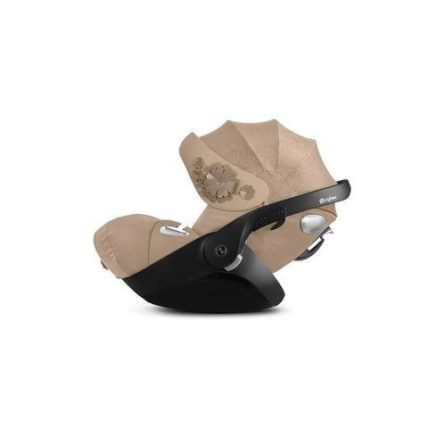 Bebê Conforto Cloud Q Cybex Flowers Nude Beige - Cybex Babytunes
