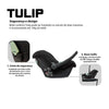 Bebê Conforto Para Carro ABC Design Tulip Black - ABC Design Babytunes