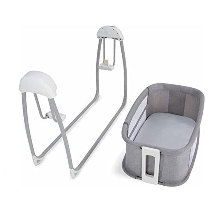 
    Berço Techno Automático Com Bluetooth Mastela Cinza Escuro - Mastela Babytunes
  