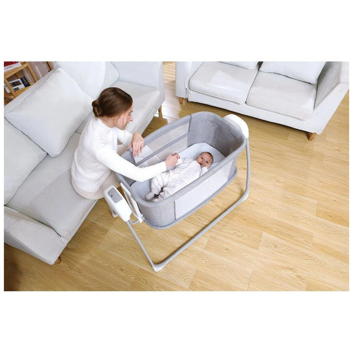 
    Berço Techno Automático Com Bluetooth Mastela Cinza Escuro - Mastela Babytunes
  