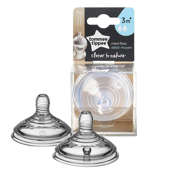 
    Bico De Mamadeira Tommee Tippe Fluxo Médio 3M+ - Tommee Tippee Babytunes
  