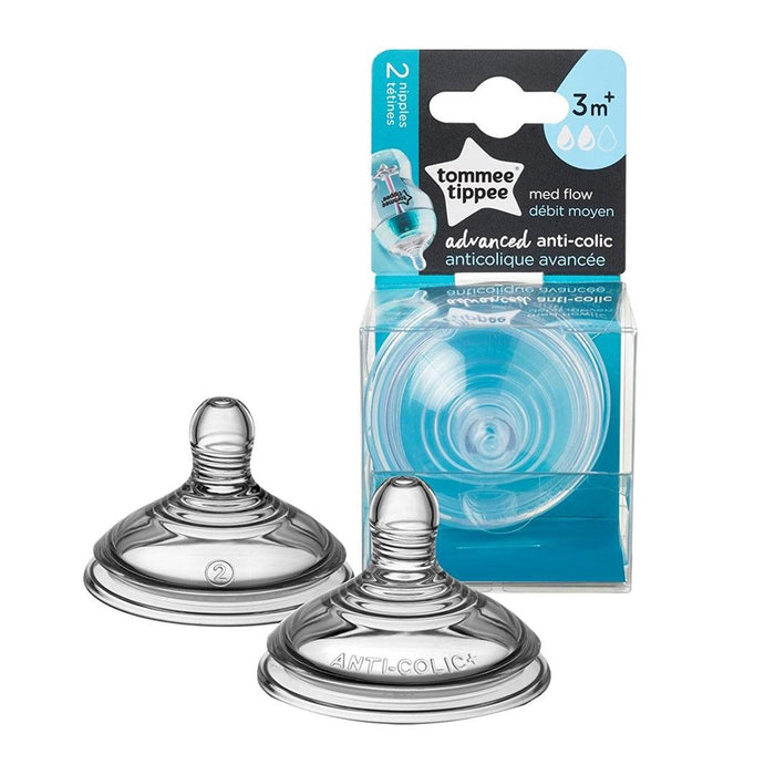 
    Bico De Mamadeira Tommee Tippe Fluxo Médio Anti-Colic 3M+ - Tommee Tippee Babytunes
  