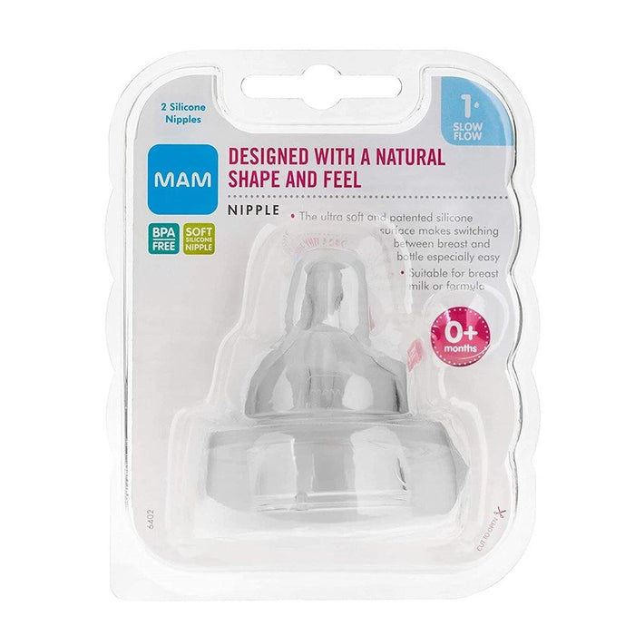
    Bico De Mamadeira Mam Fluxo Lento 0M+ - Mam Babytunes
  